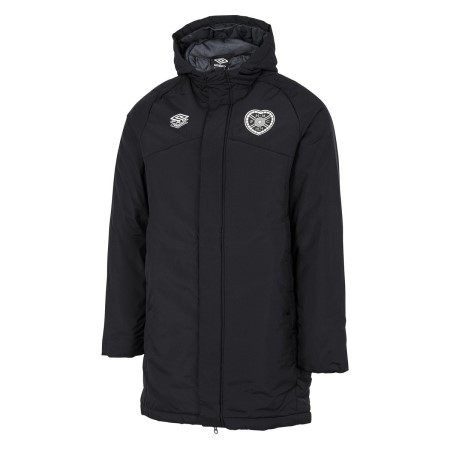 Fotbalové Bundy Umbro Heart Of Midlothian F.c. 22/23 Polstrovaný Jacket Černé | CZ-66600