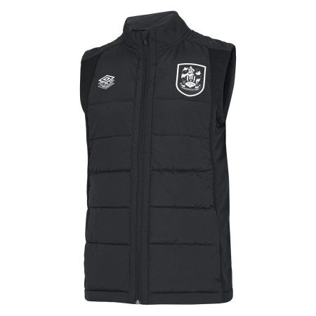 Fotbalové Bundy Umbro Huddersfield Town 22/23 Gilet Černé | CZ-93203