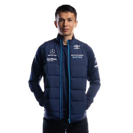 Fotbalové Bundy Umbro Williams Závodní '22 Thermal Jacket Tmavě Blankyt | CZ-25111
