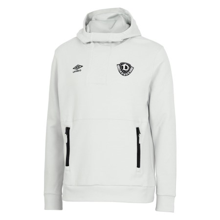 Fotbalové Football Mikiny S Kapucí Umbro Dynamo Dresden 22/23 Travel Oh Hoody Bílé | CZ-11238