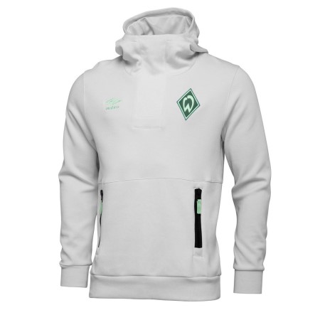 Fotbalové Football Mikiny S Kapucí Umbro Werder Bremen 22/23 Travel Oh Hoody Bílé | CZ-99769