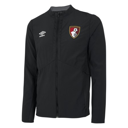 Fotbalové Fotbalové Bundy Umbro AFC Bournemouth 22/23 Presentation Jacket Černé | CZ-61236