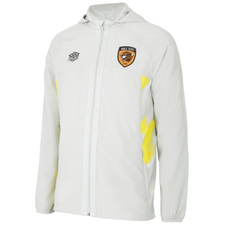 Fotbalové Fotbalové Bundy Umbro Hull City 22/23 Shower Jacket Bílé Žluté | CZ-25511