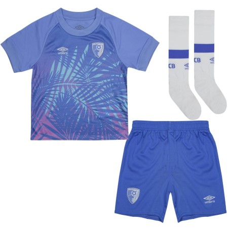 Fotbalové Football Dresy Umbro AFC Bournemouth 22/23 Away Infant Kit Tmavě Blankyt Bílé | CZ-60298