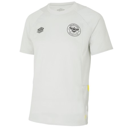 Fotbalové Football Dresy Umbro Brentford 22/23 Tréninková Jersey Junior Bílé Žluté | CZ-81150