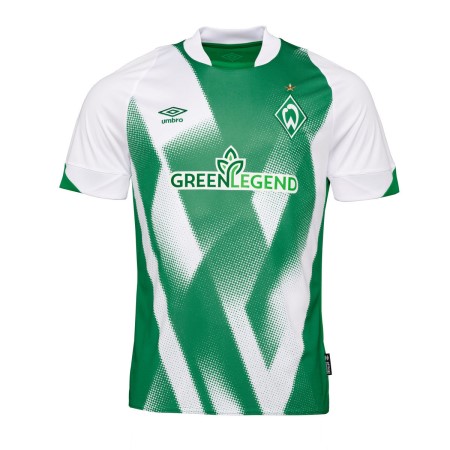 Fotbalové Football Dresy Umbro Werder Bremen 22/23 Home Jersey Zelene Bílé | CZ-05496