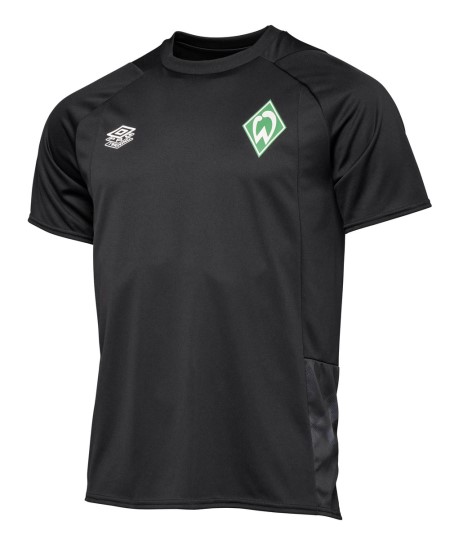 Fotbalové Football Dresy Umbro Werder Bremen 22/23 Tréninková Jersey Junior Černé Zelene Tmavě Blankyt | CZ-59836
