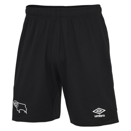Fotbalové Fotbalové Šortky Umbro Derby County 22/23 Home Krátké Černé | CZ-14797