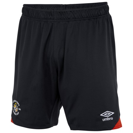 Fotbalové Fotbalové Šortky Umbro Luton Town 22/23 Home Krátké Černé | CZ-67414