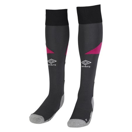 Fotbalové Fotbalové Ponožky Umbro Brentford 22/23 Third Sock Junior Černé Růžové | CZ-69090