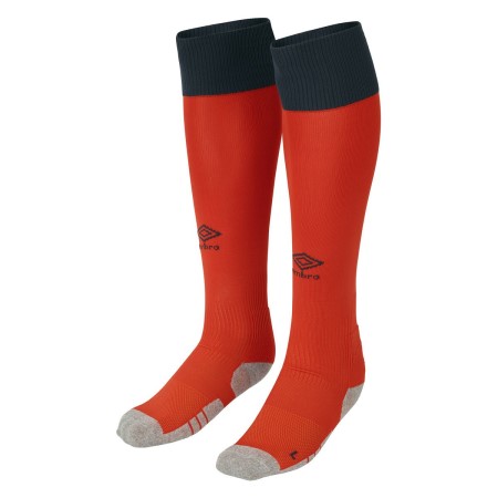 Fotbalové Fotbalové Ponožky Umbro Luton Town 22/23 Home Sock Junior Červené Černé | CZ-16196