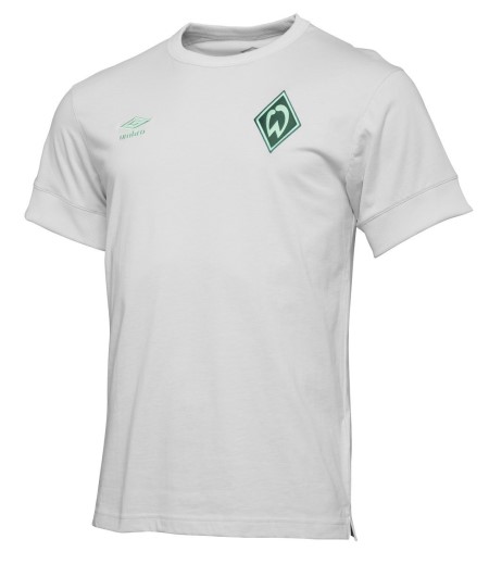Fotbalové Fotbalová Trička Umbro Werder Bremen 22/23 Travel Tee Bílé | CZ-62099