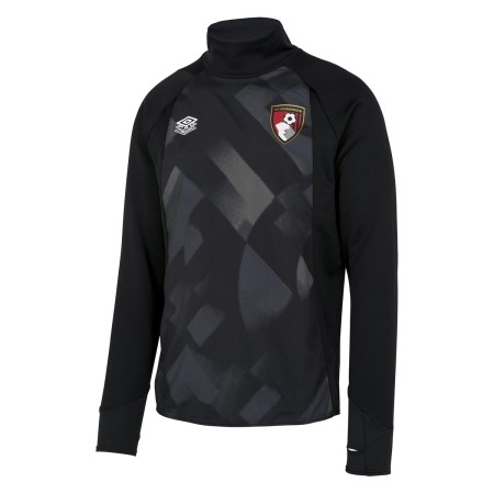 Fotbalové Fotbalové Topy Umbro AFC Bournemouth 22/23 Drill Top Černé | CZ-73460