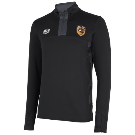 Fotbalové Fotbalové Topy Umbro Hull City 22/23 Quarter Zip Top Černé | CZ-70735
