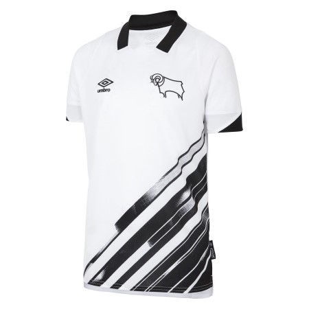Fotbalové Dresy Umbro Derby County 22/23 Home Jersey Junior Bílé Černé | CZ-37504