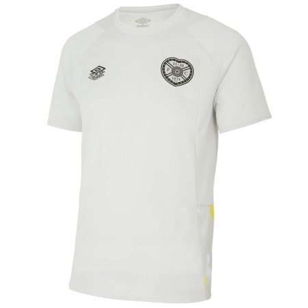 Fotbalové Dresy Umbro Heart Of Midlothian F.c. 22/23 Tréninková Jersey Junior Bílé Žluté | CZ-62220