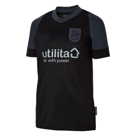 Fotbalové Dresy Umbro Huddersfield Town 22/23 Away Jersey Junior Černé | CZ-77766