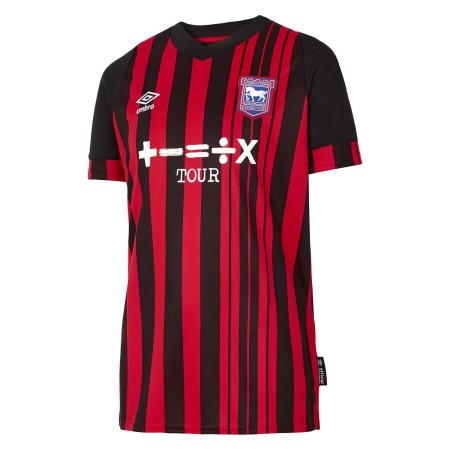 Fotbalové Dresy Umbro Ipswich Town 22/23 Away Jersey Junior Červené Černé | CZ-72326