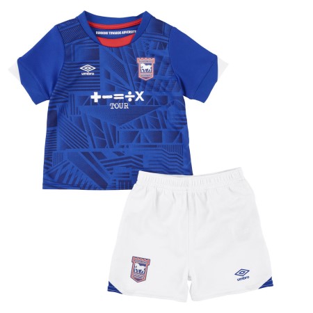 Fotbalové Dresy Umbro Ipswich Town 22/23 Home Infant Kit Tmavě Blankyt Bílé | CZ-86170