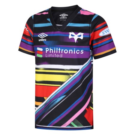 Fotbalové Dresy Umbro Ospreys 22/23 Alternate Replica Jersey Junior Muiltcolor | CZ-90451
