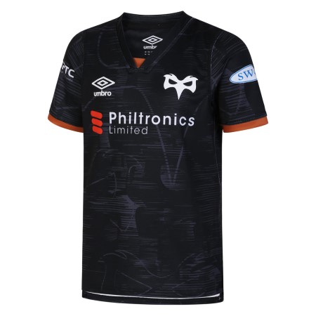 Fotbalové Dresy Umbro Ospreys 22/23 Home Replica Jersey Junior Tmavě Šedé | CZ-36704