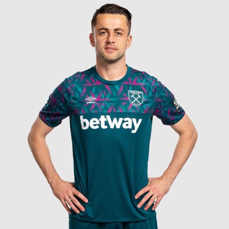 Fotbalové Dresy Umbro West Ham Utd 22/23 GK Home Jersey Zelene | CZ-30717
