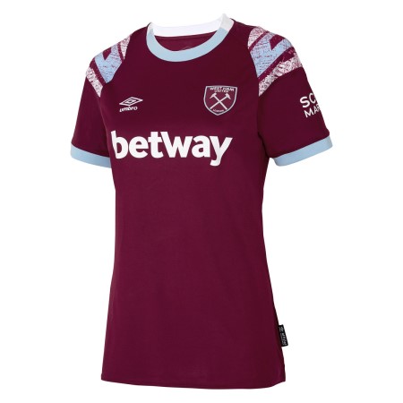 Fotbalové Dresy Umbro West Ham Utd 22/23 Home Jersey Tmavě Červené Blankyt | CZ-83525