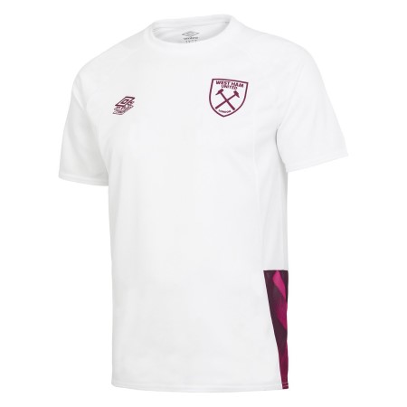 Fotbalové Dresy Umbro West Ham Utd 22/23 Tréninková Jersey Junior Bílé Červené Růžové | CZ-00069