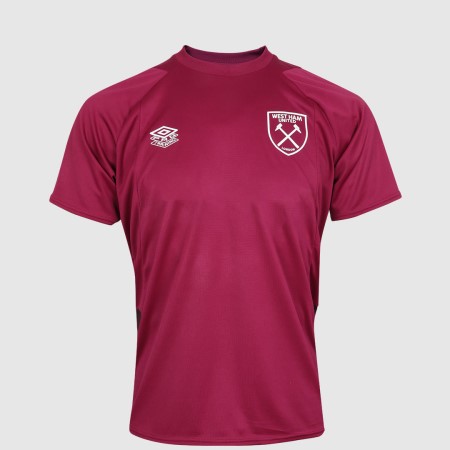 Fotbalové Dresy Umbro West Ham Utd 22/23 Tréninková Jersey Junior Červené Růžové | CZ-41865