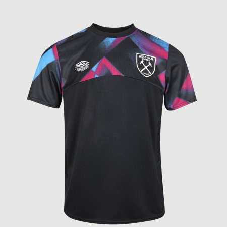 Fotbalové Dresy Umbro West Ham Utd 22/23 Warm Up Jersey Junior Černé Fialové | CZ-95466
