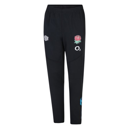 Fotbalové Kalhoty Umbro England Rugby 22/23 Drill Pant Junior Černé Blankyt | CZ-12988