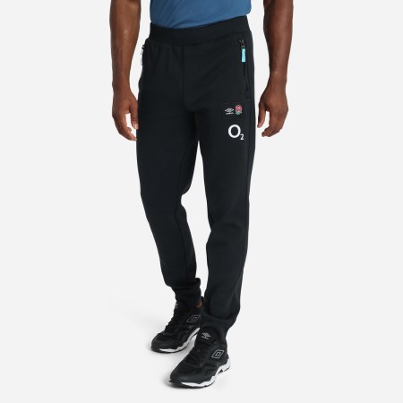 Fotbalové Kalhoty Umbro England Rugby 22/23 Knit Pant Černé | CZ-26768