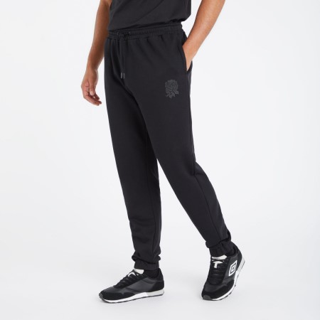 Fotbalové Kalhoty Umbro England Rugby Navigation Jog Pant Černé | CZ-04370