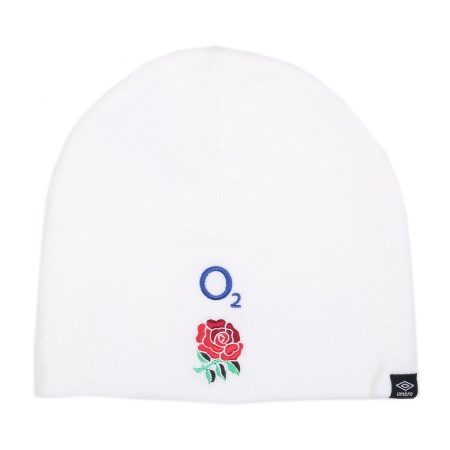 Fotbalové Klobouky Umbro England Rugby 22/23 Beanie Bílé | CZ-57981