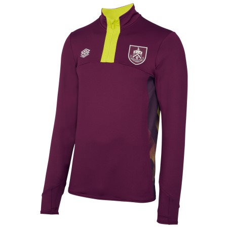 Fotbalové Topy S Dlouhým Rukávem Umbro Burnley FC 22/23 Quarter Zip Top Fialové Žluté | CZ-74139