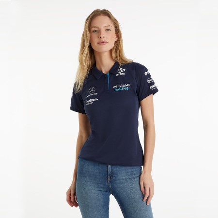 Fotbalové Polos Umbro Williams Závodní '22 Media Polo Tmavě Blankyt | CZ-93922