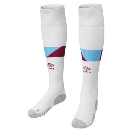 Fotbalové Ponožky Umbro Burnley FC 22/23 Home Sock Junior Bílé | CZ-40354