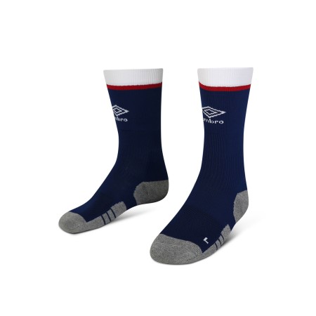 Fotbalové Ponožky Umbro England Rugby 22/23 Red Roses Home Mid Calf Sock Tmavě Blankyt | CZ-30921