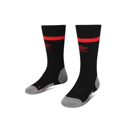 Fotbalové Ponožky Umbro England Rugby 22/23 Alternate Mid Calf Sock Černé Červené | CZ-68336