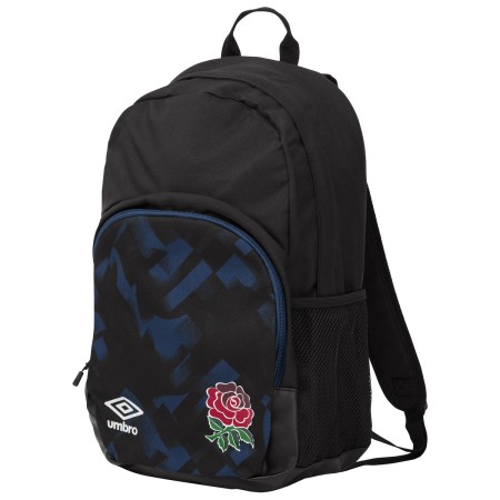 Fotbalové Rugby Umbro England Rugby 22/23 Team Tréninková Academy Backpack Černé Bílé Blankyt | CZ-25415