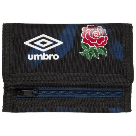Fotbalové Rugby Umbro England Rugby 22/23 Team Tréninková Wallet Černé Bílé Blankyt | CZ-60301