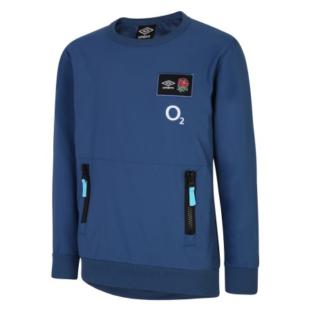 Fotbalové Sweats Umbro England Rugby 22/23 Woven Sweat Junior Blankyt | CZ-22759