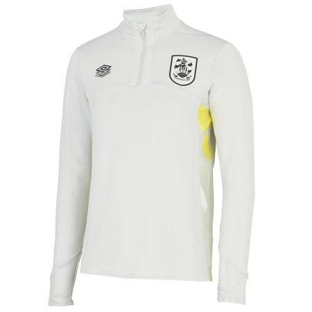 Fotbalové Topy Umbro Huddersfield Town 22/23 Quarter Zip Top Bílé Žluté | CZ-66233