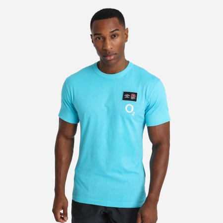 Fotbalové Tričko Umbro England Rugby 22/23 CVC Tee Blankyt | CZ-90763
