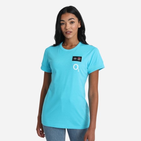 Fotbalové Tričko Umbro England Rugby 22/23 CVC Tee Blankyt | CZ-93864