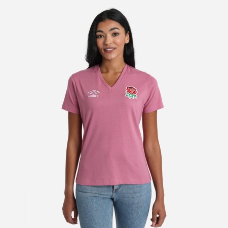 Fotbalové Tričko Umbro England Rugby Classic Tee Růžové | CZ-85967