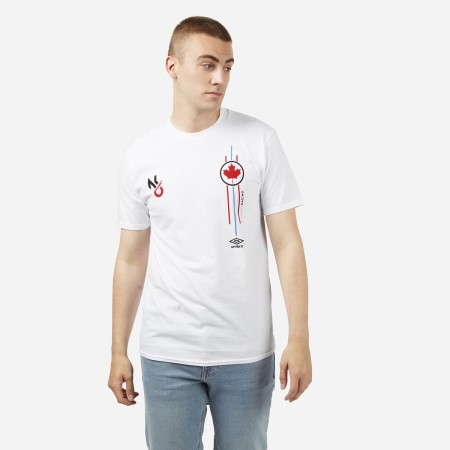Fotbalové Tričko Umbro Nicholas Latifi - Double Chest Call Out - Williams Závodní Tee Bílé | CZ-59180