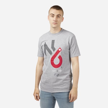Fotbalové Tričko Umbro Nicholas Latifi - Monochrome Pruhovaný - Williams Závodní Tee Šedé | CZ-64865