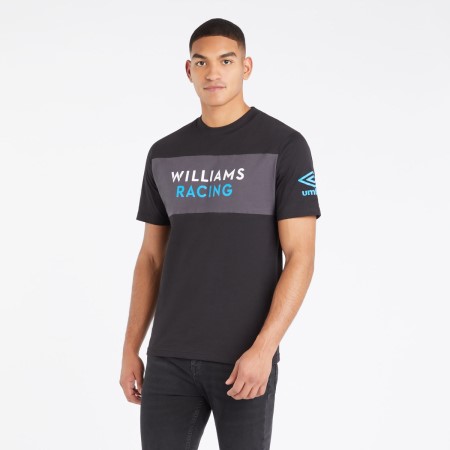 Fotbalové Tričko Umbro Williams Intertia Crew Tee Černé | CZ-93684