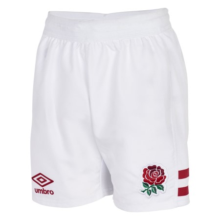 Fotbalové Šortky Umbro England Rugby 22/23 Home Replica Krátké Junior Bílé | CZ-11274